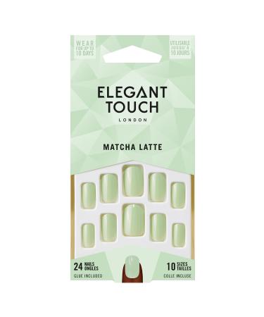 ELEGANT TOUCH Color Nails Matcha Latte mint green 1 piece (1 pack) - Buy Online on GoSupps.com