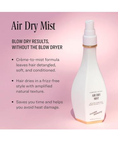 CUV E BEAUTY Cuvee Air Dry Mist - Frizz-Free Natural Texture with Champagne-Infused Formula - 1.7 fl oz - Buy Online on GoSupps.com