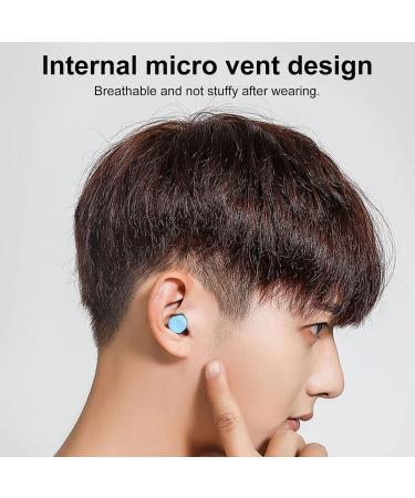 1 Pair Ear Plugs for Sleeping Noise Cancelling Earplugs Comfortable Soft Breathable Noise Reduction Ear Plug Sound Blocking Earplugs for Sleeping Pink - Buy Online on GoSupps.com