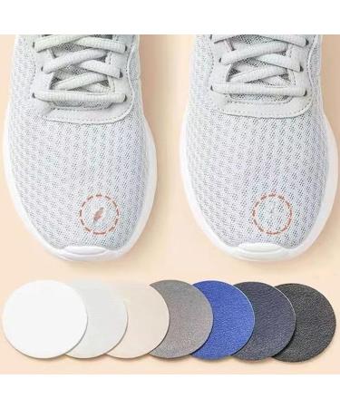 Self-Adhesive Shoe Repair Patches - 24 Piece Kit for Sneakers High Heels & Clothing - Durable Round Patches in 4 Colors - Buy Online on GoSupps.com