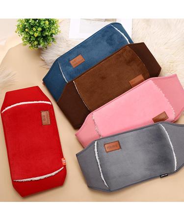 ZEARLY Set of 3 Rubber Hot Water Bottles with Covers | Soft Waistband & Pocket for Neck Shoulder Back & Waist Relief - Perfect for Home & Travel - Buy Online on GoSupps.com