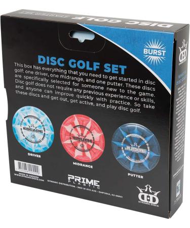 Dynamic Discs Trooper Backpack Prime Burst Disc Golf Starter Set with Bag | Judge, Truth, Escape Discs Included - Artic Camo - Buy Online on GoSupps.com
