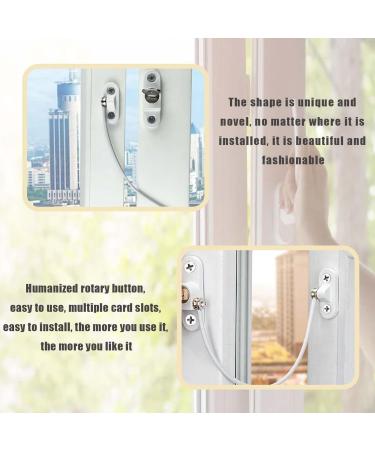 2 PCS Upvc Window Locks with Keys and Screws - Child Safety Restrictors for Home & Commercial Use - Buy Online on GoSupps.com