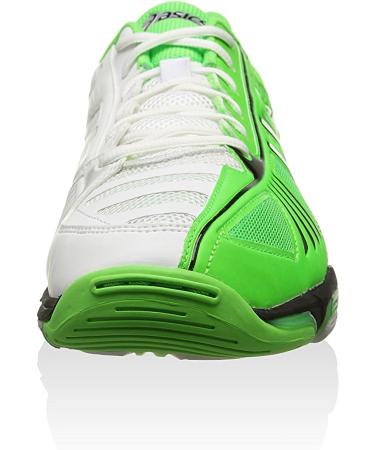 ASICS Gel-Volley Elite 2 Volleyball Shoes 11.5 - Neon Green/White/Black - Buy Online on GoSupps.com