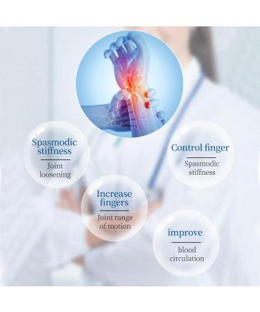 Finger Rehabilitation Trainer Robot Gloves | Hand Wrist Exerciser Glove | L Size (Left Hand) - Soft Resin Fibre Orthotics for Effective Rehabilitation - Buy Online on GoSupps.com