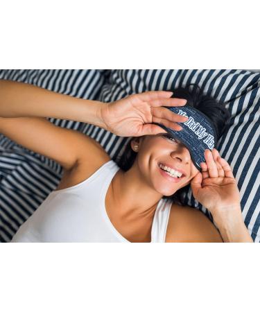 Personalized My Father My Hero Sleeping Eye Masks - Large | Unique Gift for Dad | International Shipping Available - Buy Online on GoSupps.com