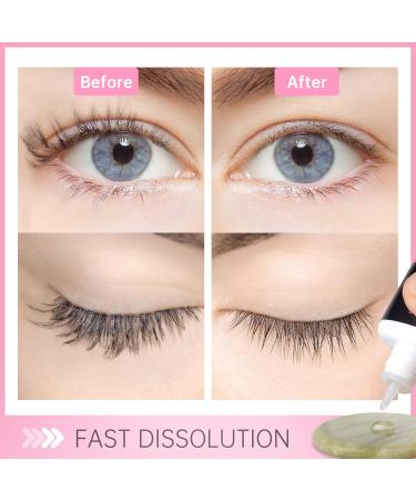 Eyelash Gel Remover 15ml for Semi Permanent Individual Lash Extensions Pink Color Beauty7 - Buy Online on GoSupps.com