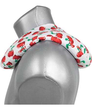 Cherry Stone Neck Pillow 30x33 - Heat Pad Cherry-White | Perfect Neck Support & Comfort - Buy Online on GoSupps.com