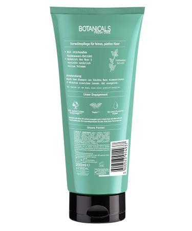 Botanicals Volume & Strength Conditioner - Vegan Dead Nettle for Fine Flat Hair | Silicone-Free Natural Cosmetics 200ml - Buy Online on GoSupps.com