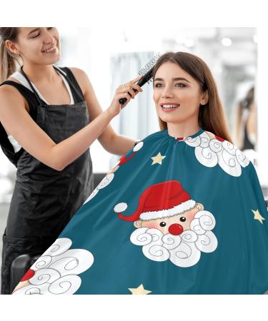 Waterproof Barber Cape - Cartoon Santa & Cheetah Haircut Bib for Men | Unisex Hair Cutting Cape - Buy Online on GoSupps.com