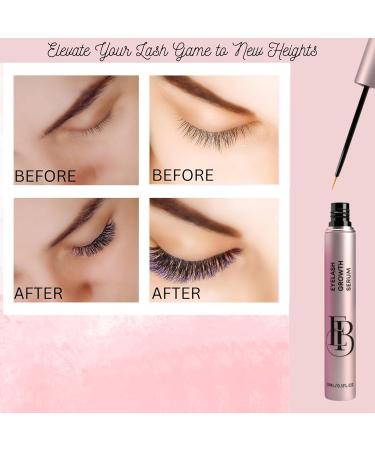 Castor Oil Eyelash Growth Serum - Lengthening & Thickening Lash Enhancer for Fuller Lashes | International Shipping - Buy Online on GoSupps.com