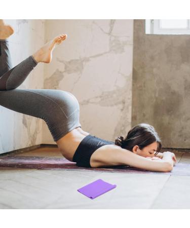 HANABASS Yoga Resistance Bands - Elastic Exercise Bands for Physical Therapy Pilates & Strength Training - Purple - Buy Online on GoSupps.com