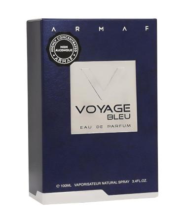Armaf Voyage Bleu for Men Eau de Parfum Spray 3.4 Ounce - Buy Online on GoSupps.com