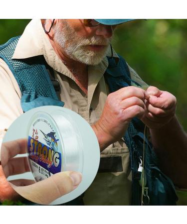 100 Meters Clear Monofilament Fishing Line | 0.5mm Strong Nylon Tension Wire | International Shipping Available - Buy Online on GoSupps.com