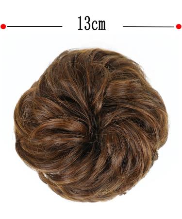 Hair Bun Synthetic Messy Bun Donut Bun Ponytail Hair Extensions Hair Bun with Elastic Rubber Band Hair Bun for Women Hair Extension Hair Piece (Color : 4H613) - Buy Online on GoSupps.com
