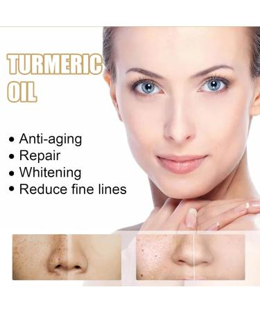 Turmeric Face Serum - Dark Spot Correcting Glow Serum with Turmeric Oil for Skin - Reduces Age Spots - Moisturzing Body & Face Oils and Serums. - Buy Online on GoSupps.com