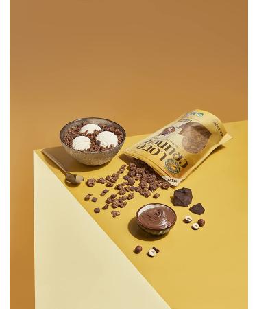 Love Crunch Organic Dark Chocolate & Hazelnut Butter Granola 10.6 oz (Pack of 6) - Buy Online on GoSupps.com