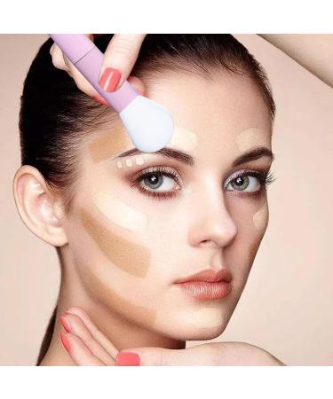 2-in-1 U Shaped Nose Makeup Brush - Double Ended Contour Brush for Beginners & Professionals | Perfect Nose Sculpting Tool - Buy Online on GoSupps.com