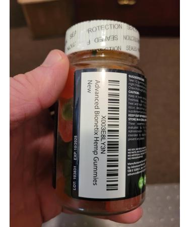 Advanced Bionetix Potent Hemp Gummies | 60 Count | Pure Clean Colorado Hemp | Calm Gummies for Worriedness & Sleep - Buy Online on GoSupps.com