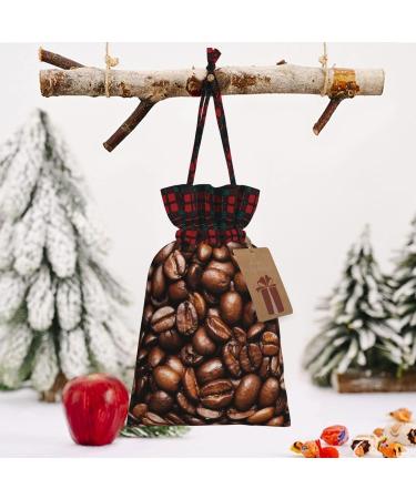 Funny Roasted Coffee Beans Christmas Drawstring Gift Bags Christmas Goodie Bags Reusable Drawstring Gift Bag Supplies For Christmas Birthday Wedding Funny Roasted Coffee Beans 1 count (Pack of 1) - Buy Online on GoSupps.com
