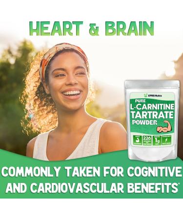 Buy XPRS Nutra L-Carnitine L-Tartrate Powder | Premium Vegan-Friendly Amino Acid Supplement | 16 Ounce Bulk Size - Buy Online on GoSupps.com