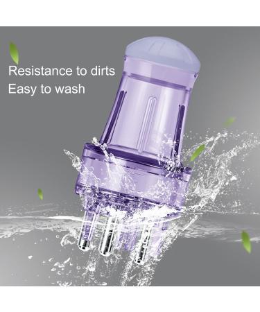 Peine Hair Applicator 3 Ml Massage Massage Promotes Oil Absorption Oil Applicator Oil to Prevent Leakage for Liquid Hair Growth PURPLE - Buy Online on GoSupps.com