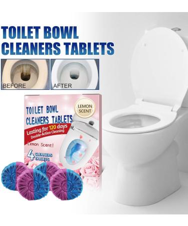 Toilet Toilet Cleaning Block Stains Odors Household Toilet Cleaning Block Household Static Remover for Bed (Blue One Size) Blue One Size - Buy Online on GoSupps.com