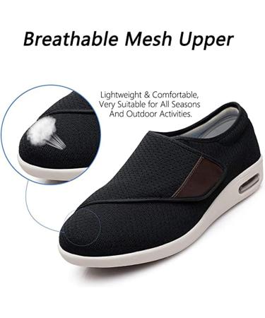 Diabetic Shoes for Swollen Feet | Extra Wide Orthopedic Shoes for Men and Women | Comfortable Preventive Health Footwear (C 38 EU) - Buy Online on GoSupps.com