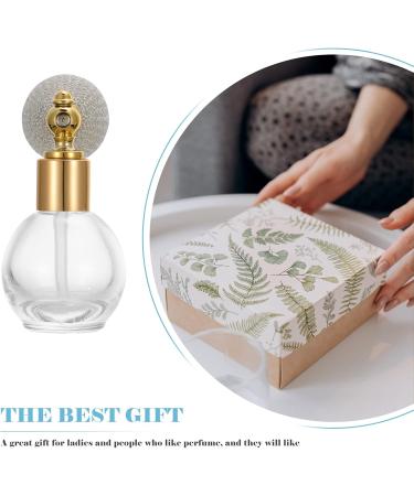 Beaupretty Vintage Glass Spray Bottles - 10ML Refillable Perfume Bottles for Women | Clear Crystal Makeup Bulb | Portable Nebulizer - Buy Online on GoSupps.com