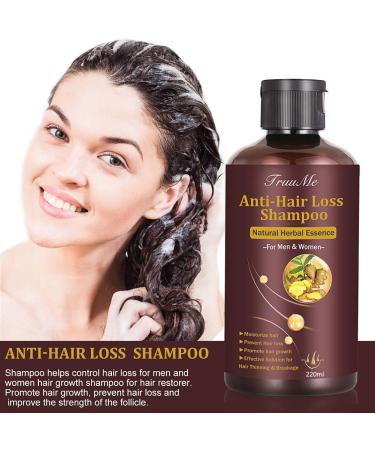 Hair Growth & Loss Treatment Shampoo 220mL - Stop Hair Loss, Grow Hair Fast - Men & Women - 7.44 Fl Oz - Buy Online on GoSupps.com