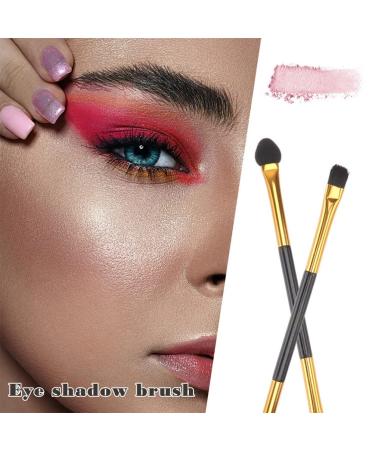 Lurrose 20Pcs Dual-Sided Eye Shadow Applicators - Plastic Eye Makeup Brushes for Women | Best Cosmetic Brushes for Perfect Eye Makeup - Buy Online on GoSupps.com