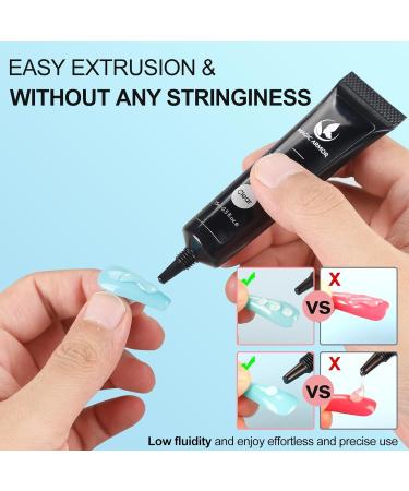 15g 3D Nail Gel Sculpting Gel Nail Art Glue for Nail Art Designs DIY Nail Craving Molding Gel for 3D Gel Nail Art Polish Painting Drawing Gel Sculpture Gel Nail - Buy Online on GoSupps.com