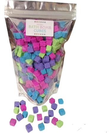 Micro Bath Bomb Cubes - Handmade - 200GRAMS - Kids Colourful - Snow Fairies - Buy Online on GoSupps.com