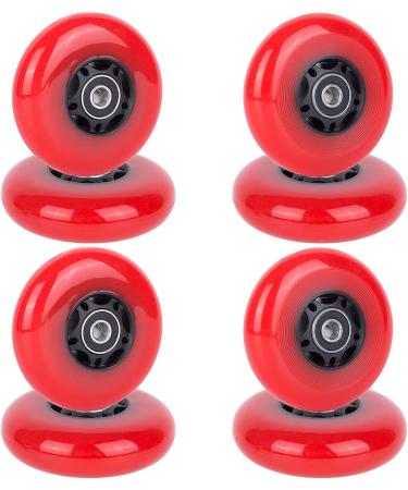 AOWISH 80mm Inline Skate Wheels 85A - Red Hockey Roller Blades Replacement Wheel (8-Pack) - ABEC 9 Bearings & Spacers - Indoor & Outdoor Use - Buy Online on GoSupps.com