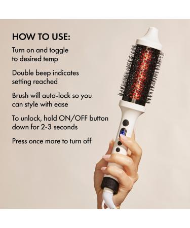 Buy BondiBoost Infrared Bounce Brush - Heated Thermal Round Brush for Effortless Styling | Shop Internationally - Buy Online on GoSupps.com