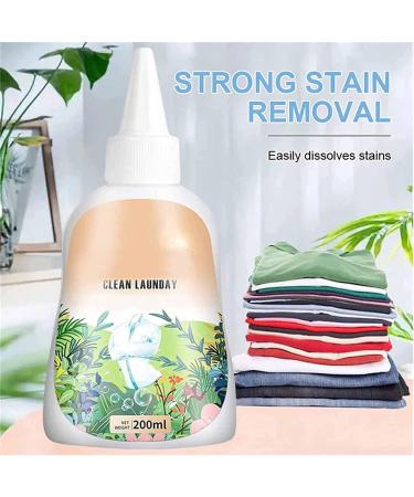cbincn 200ml Clothes Stain Remover Cleaner Garment Stubborn Stain Cleaner Quick Remove Oil Stains Coffee Juice Blood Etc (1Pcs) - Buy Online on GoSupps.com