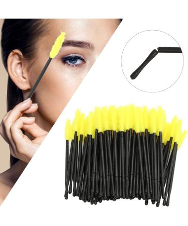 Mascara Wands Disposable Eyelashes Brush Natural Makeup Silicone Lightweight Sturdy Convenient Use for Women for Beauty Salon - Buy Online on GoSupps.com
