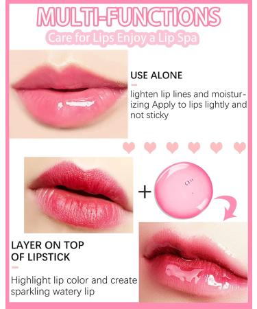 Plumping Lip Glow Oil Hydrating Tinted Lip Oil Gloss Transparent Toot Lip Oil Long Lasting Lip Balm Moisturizing Glow Oil Fresh Texture Glitter Shine Primer Lip Tint Lip Care Product (015 Cherry) #015 Cherry - Buy Online on GoSupps.com