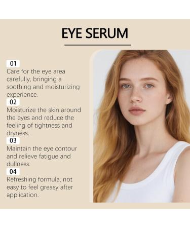 S rum hydratant pour les yeux cr me contour des yeux anti-cernes et anti-poches pour les yeux fatigu s att nue les ridules et raffermit le contour des yeux 30 g - Buy Online on GoSupps.com