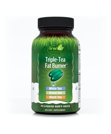 Irwin Naturals Triple-Tea Fat Burner 75 Liquid Softgels