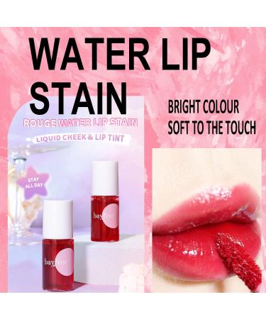 LemonSac 4 Colors Lip Tint Stain Set - Long-lasting Moisturizing Korean Matte Lip Tint - Waterproof Mini Liquid Lipstick Plump Gloss - Non-Sticky Tinta De Labios (4PCS) - Buy Online on GoSupps.com