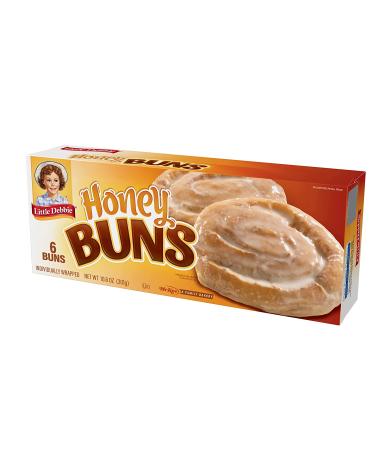 Little Debbie Honey Buns - Soft Pastry with Honey and Cinnamon Glaze (8 Boxes) - Buy Online on GoSupps.com