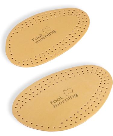 Luxus Light Forefoot Insoles - Leather & Foam Ball of Foot Cushioning - Anti-Odour Carbon - Women's Half-Shoes 7-9 - Buy Online on GoSupps.com
