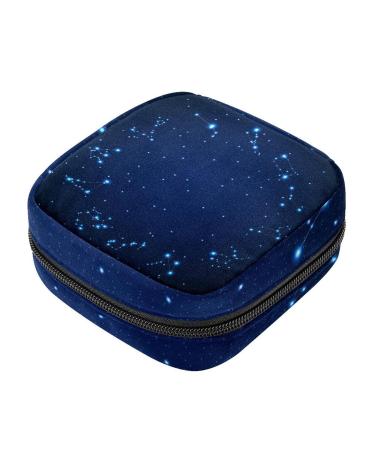 Sanitary-napketten storage bag zodiac constellations menstrual cup portable women's bandages storage bags female menstruation first period bag