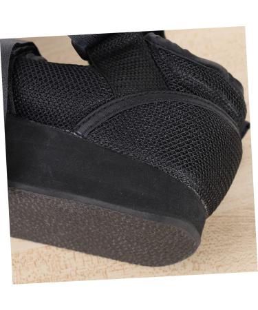 Medical Fracture Boot | Orthopedic Walking Cast Shoe for Broken Ankle | Air Lining Black | Wedge Healing Shoe - Buy Online on GoSupps.com