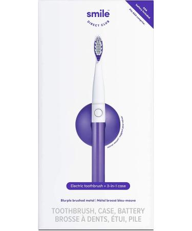 SmileDirectClub Electric Toothbrush with 3-in-1 Travel Case Mirror Mount and Stand (Blurple) - Buy Online on GoSupps.com