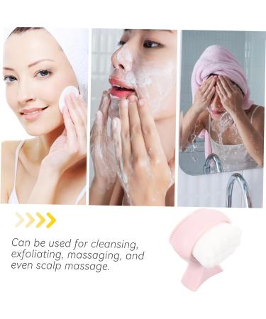 Beaupretty exfoliator Brush exfoliate Brush Double-Sided Facial Cleaning Brush Women's face Washing Tool Silicone Facial Cleansing Brush face Tools face Cleansing Brush for Women face Brush - Buy Online on GoSupps.com