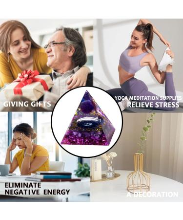 XIANNVXI Libra Amethyst Crystal Tower - Positive Energy and Luck | Spiritual Healing Gift for Libras | Meditation and Reiki - Buy Online on GoSupps.com