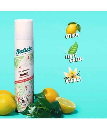 Batiste Bare Fragrance Dry Shampoo 6.35 oz - Refresh Hair, Absorb Oil, Add Texture & Body - Buy Online on GoSupps.com