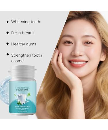 Cleaning Tooth Powder - Reduces Teeth Surface Stains Supports Bright Smiles Long-Lasting Freshness Improves Oral Comfort(1pcs) 1 Count (Pack of 1) - Buy Online on GoSupps.com